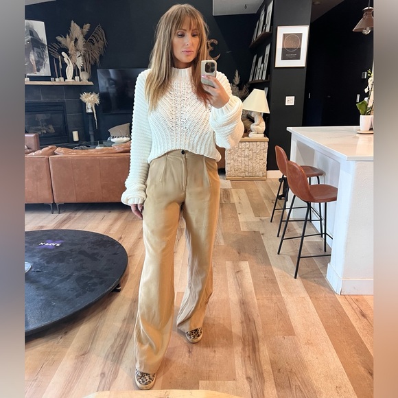 Free people sweetheart chunky knit sweater - Picture 3 of 3